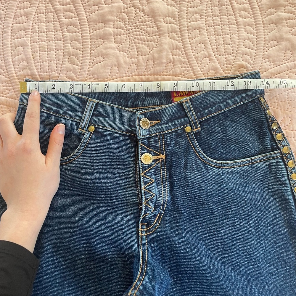 Vintage Lawman’s High Rise Dark Blue Jeans